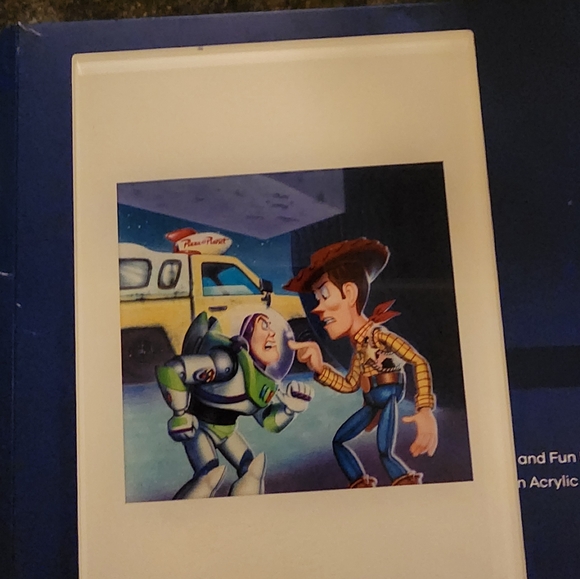 Collectible Toy Story Disney Drop Exclusive Buzz and Woody Acrylic - Picture 5 of 6